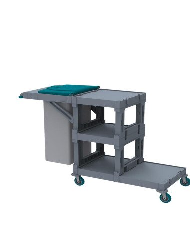 Toptan Alfacart Temizlik Arabaları: Alfacart Temizlik Arabası 152x57x103 (AC2142)