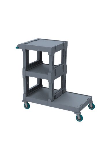 Toptan Alfacart Hastane Temizlik Arabaları: Alfacart Hastane Arabası 104x57x99 (AC2319)