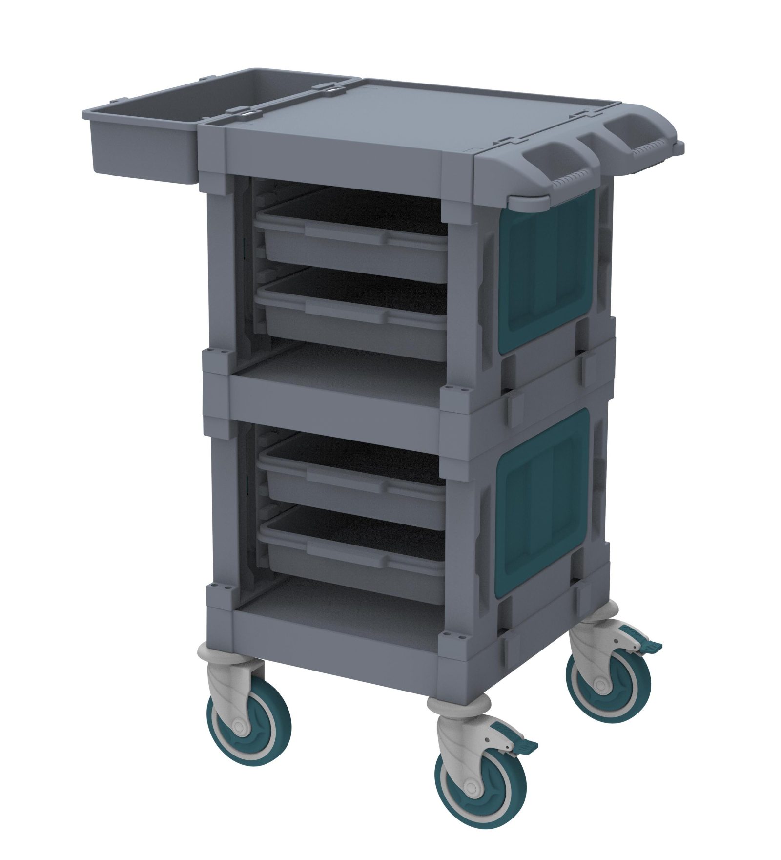 Toptan Servis Arabaları: Alfacart Servis Arabası 62x57x106 (AC2702)
