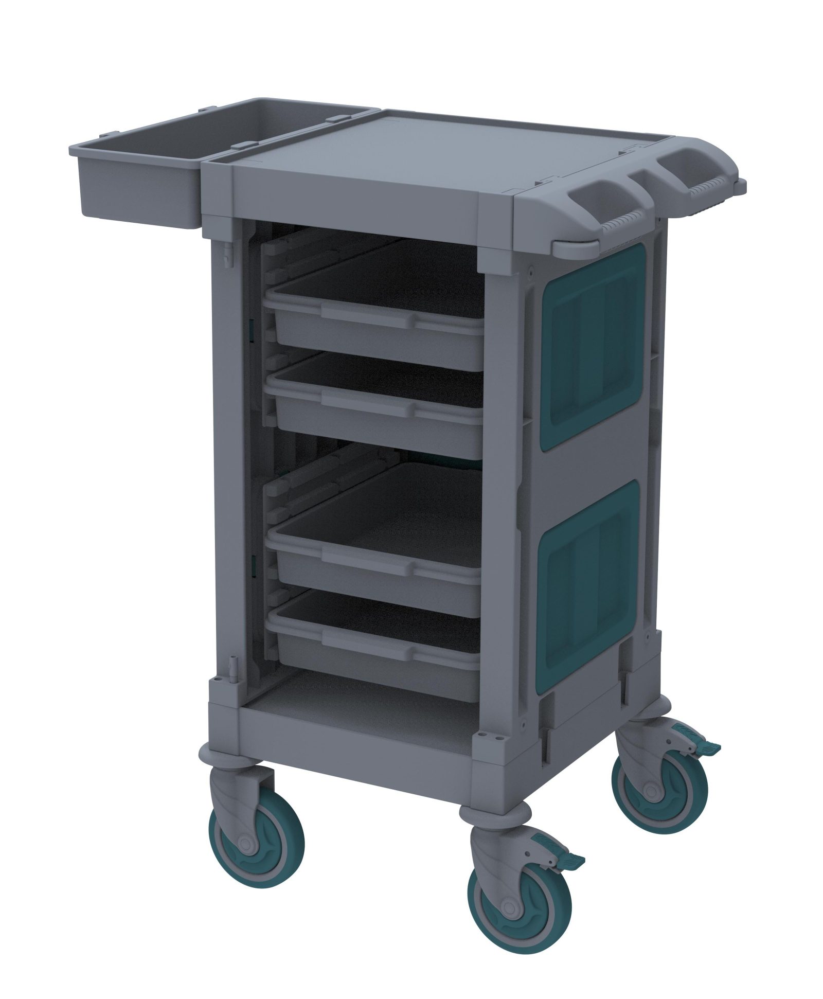 Toptan Servis Arabaları: Alfacart Servis Arabası 62x57x106 (AC2710)