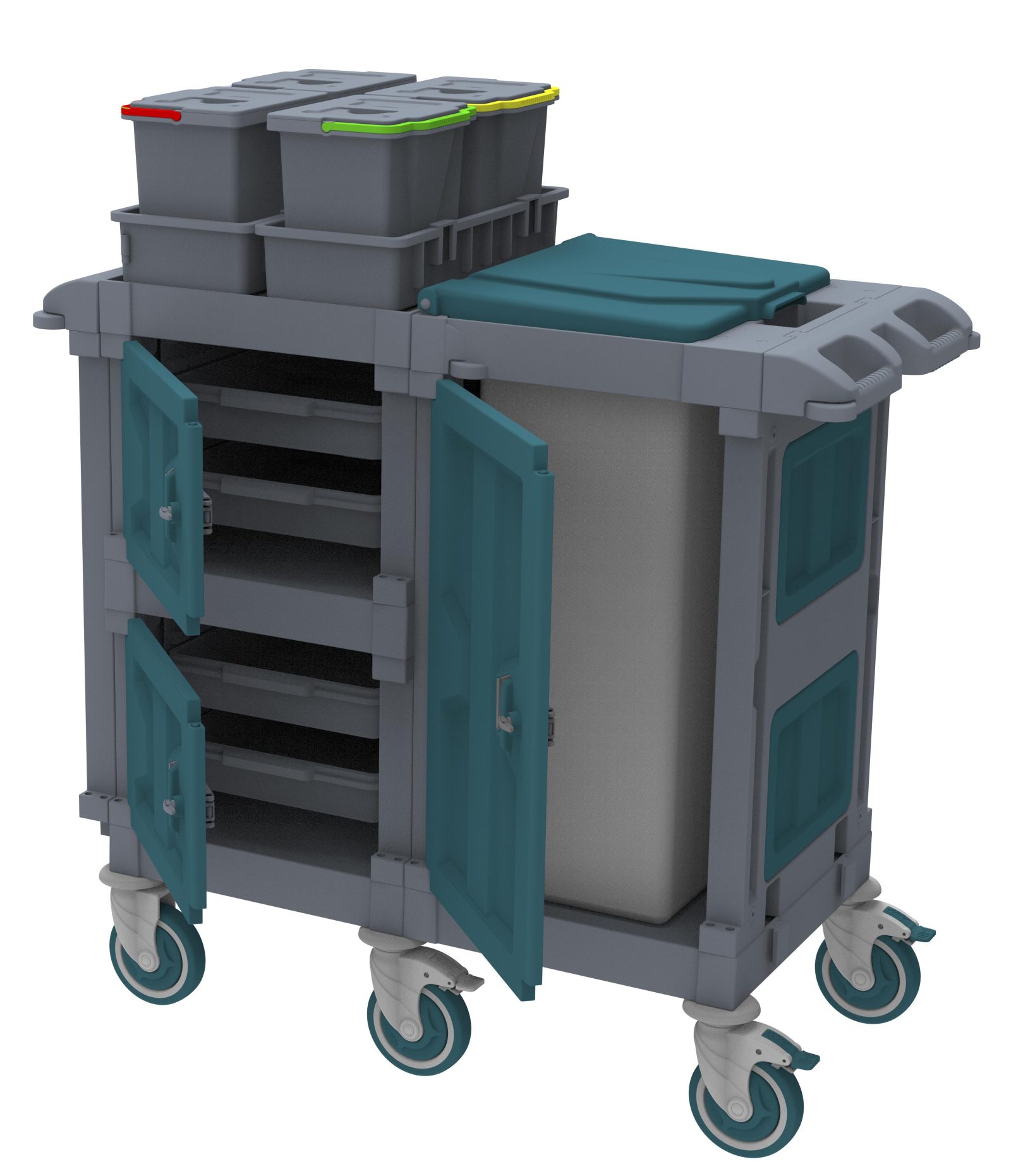 Toptan Servis Arabaları: Alfacart Servis Arabası 119x57x130 (AC2723)