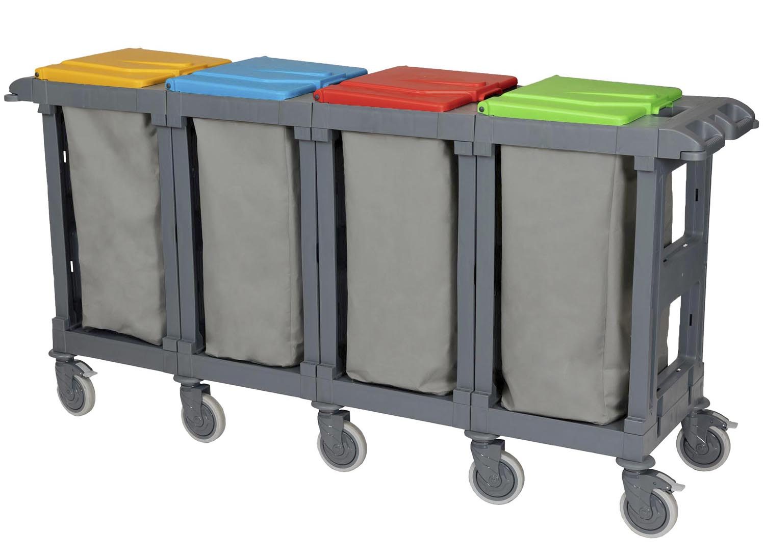 Toptan Alfacart Atık Toplama Arabaları: Alfacart Atık Toplama Arabası 215x57x110 (AC2815)