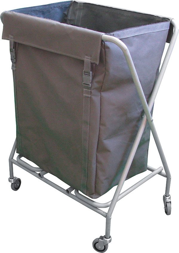 Toptan Çapraz Çöp & Çamaşır Toplama: Çapraz Çöp Çamaşır Toplama Arabası 200Lt Boyalı (ÇT263MB)
