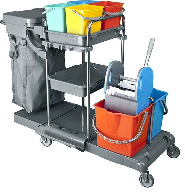 Toptan Favori Kat Arabaları: Favori Kat Arabası 100Lt+4x6Lt+2x18Lt Krom (KA405FK)